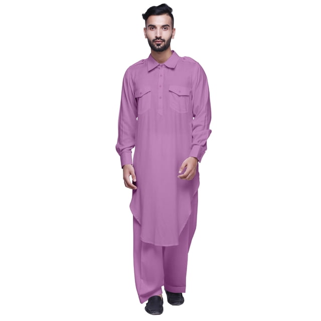 Atasi Kurta Pathani Pyjama Kurta Pyjama de Mariage pour Garçons Vêtements d'Été