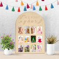 thumbnail image 4 of My First Year Photo Display Wooden Board Year Photo Frame Board 12 Months Baby Photo Frame 1st Birthday Baby Keepsake Gift For Mom, 4 of 9
