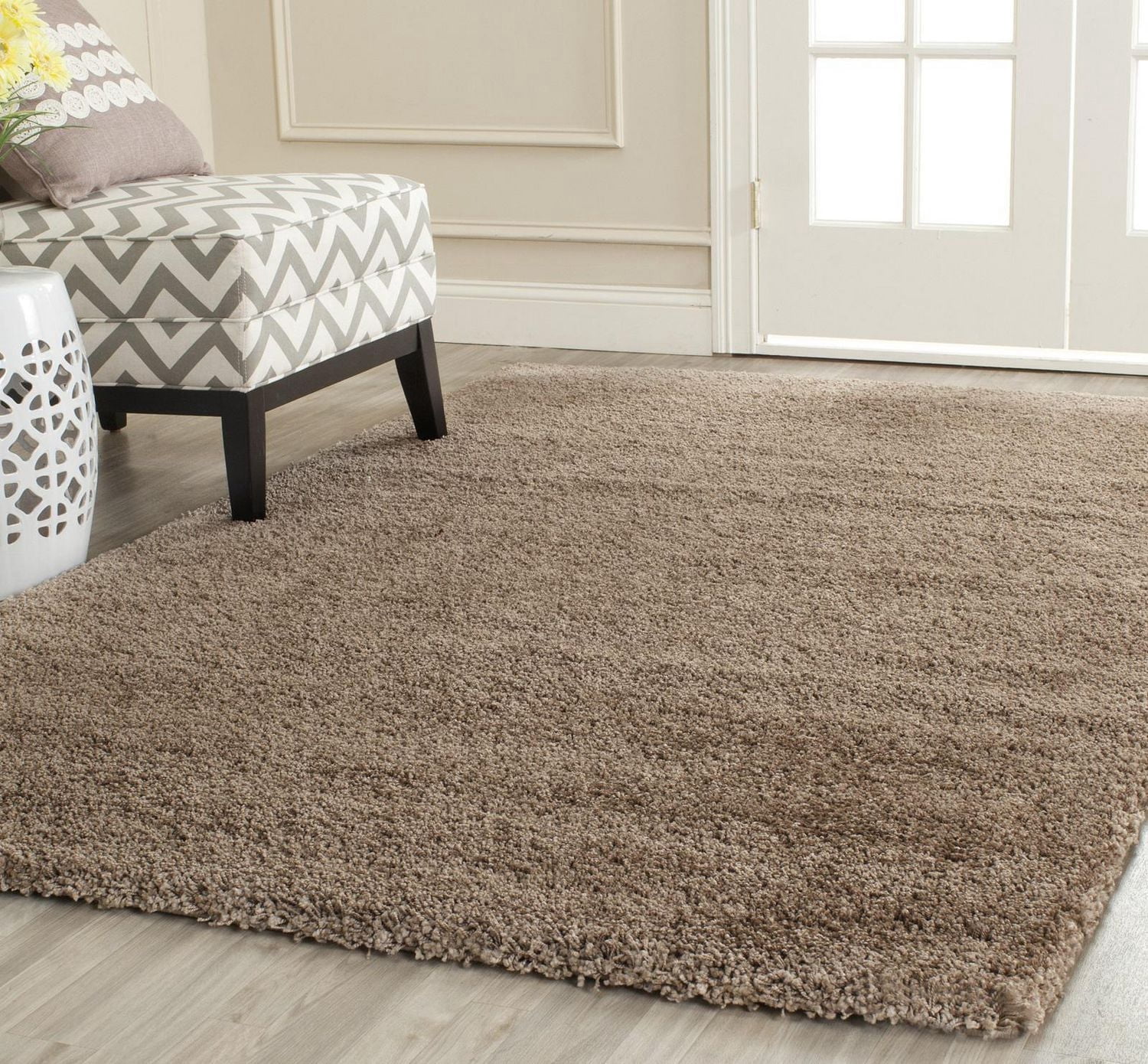 Safavieh Milan Harlow Tapis Peluche Solide Shag