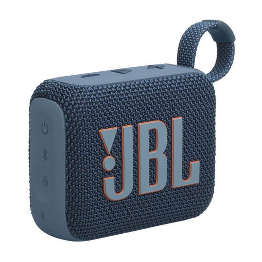 Open Box - JBL Go 4 Ultra-Portable Bluetooth Speaker – Blue (JBLGO4BLUAM-OB)