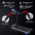 thumbnail image 3 of SereneLife SLFTRD25 Home Gym Fitness Equipment Smart Digital Folding Treadmill, 3 of 8