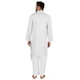 thumbnail image 4 of Atasi Kurta Pyjama Indien Ensemble 2 Pcs pour Hommes Tenue de Fête Robe Traditionnelle Tenue Ethnique, 4 of 7