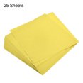 thumbnail image 3 of Unique Bargains 25 Sheets 8x8 Inch Origami Paper Double Sided Lemon Yellow Square Sheet for Art Craft Project, Beginners, 3 of 5