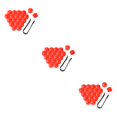 thumbnail image 3 of Maytalsory 20 Pièces Voiture Écrou de Roue Bouchons Moyeu Auto Vis Couvercle de Remplacement Anti-Poussière Rouge 21mm 3Set, 3 of 6