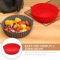 thumbnail image 4 of Poêle Antiadhésive pour Friteuse à Air Chaud Casserole en Silicone pour Friteuse à Air Doublure pour Friteuse à Air à Double Poignée, 4 of 8