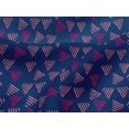 thumbnail image 4 of oneOone Viscose Jersey Fabric Triangle Block Print Sewing Fabric BTY 60 Inch Wide, 4 of 5