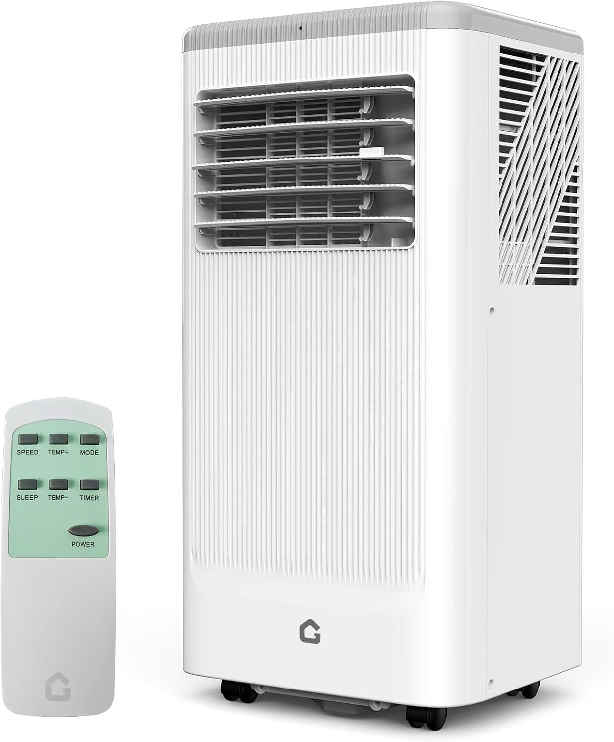 Portable Air Conditioner, 10000 BTU with Heater, 3-in-1 Cooling, Dehumidifier, Fan, Sleep Mode, Ventless Floor AC