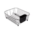 thumbnail image 3 of Rubbermaid Twin Sink Dish Drainer, Black, 3 of 4