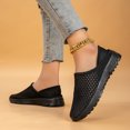 thumbnail image 4 of Womens Slip on Sneakers Breathable Mesh Mules Comfort Outdoor Backless Clogs Driving Sandals Walking Shoes, 4 of 7