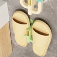 thumbnail image 4 of Jubipavy Slipper Rack Bathroom Shoe Storage Rack Wall-mounted Hooks Wall-mounted Draining Rack Shelves Mounted Draining Rack Shelves, 4 of 5