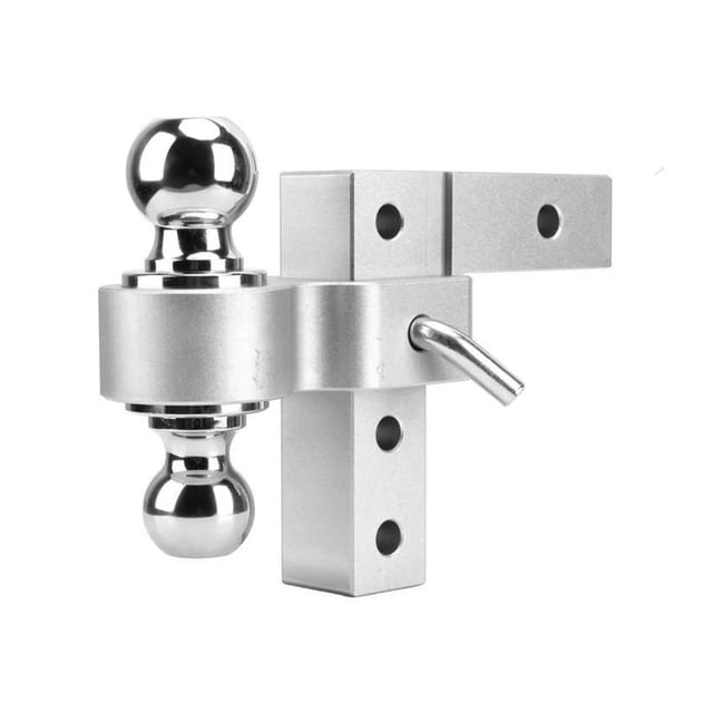 Car Trailer Arm Latch Lock Car Tow Bar Car Tow Ball Trailer Hitch Bracket Rv Accessories For Campers For Livestock Trailer Boats ,Weatherproof Double Locking Hitch Pin