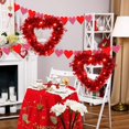 thumbnail image 3 of CUITING Guirlande Lumineuse LED Cœur Saint-Valentin/mariage Romance Porte pour Automne Extérieur, 3 of 4