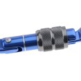 thumbnail image 3 of Mousqueton de Type D en Aluminium 28KN pour Escalade et Alpinisme Verrou Verrou, 3 of 9