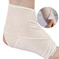 thumbnail image 3 of Rouleaux de Bandes Élastiques, Bandage de Compression Lavable en Machine Respirant Sûr Réutilisable Offre un Soutien Articulaire pour le Pied, 3 of 7