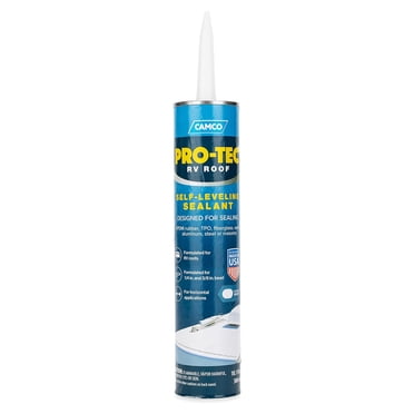 Camco Pro Tec RV Roof 10.1 Fluid Ounce Self Leveling Sealant