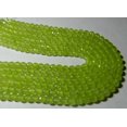thumbnail image 4 of Perles Rondes Facettées en Jade Naturel Couleur Citron Teinté Taille 6 mm Qualité AAA, 4 of 6