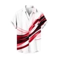 thumbnail image 2 of Styesk T-Shirts pour Hommes Col Rabattu Fluide Léger Manches Courtes Cardigan Boutonné Haut Chemise Manches Courtes Col Rabattu Haut Chemise, 2 of 4