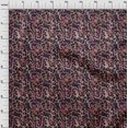 thumbnail image 3 of oneOone Cotton Silk Red Fabric Animal Skin Sewing Craft Projects Fabric Prints By Yard 42 Inch Wide, 3 of 4