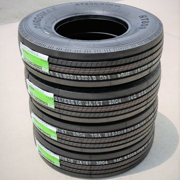 Suretrac ST235/80R16 130/126M 16PLY Cargomax RT809 All Steel Trailer Tires - M3P1 235/80R16 All-Season Tires