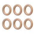 thumbnail image 4 of Wooden Rings, Sturdy Beech 30Pcs Macrame Rings  For DIY 4cm/1.6in,5cm/2.0in, 4 of 8
