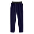 thumbnail image 1 of RKSTN Mens Pants Fashion Drawstring Elastic Waist Solid Color Casual Sweat Length Pants Soft Comfortable Workout Pants, 1 of 4