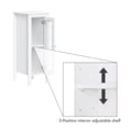 thumbnail image 2 of Armoire à porte unique Prescott - Blanc, 2 of 9