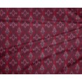 thumbnail image 4 of oneOone Polyester Lycra Tissu Diamant & Chevron Ikat Décor Tissu Imprimé BTY 56 Pouces de Large, 4 of 4