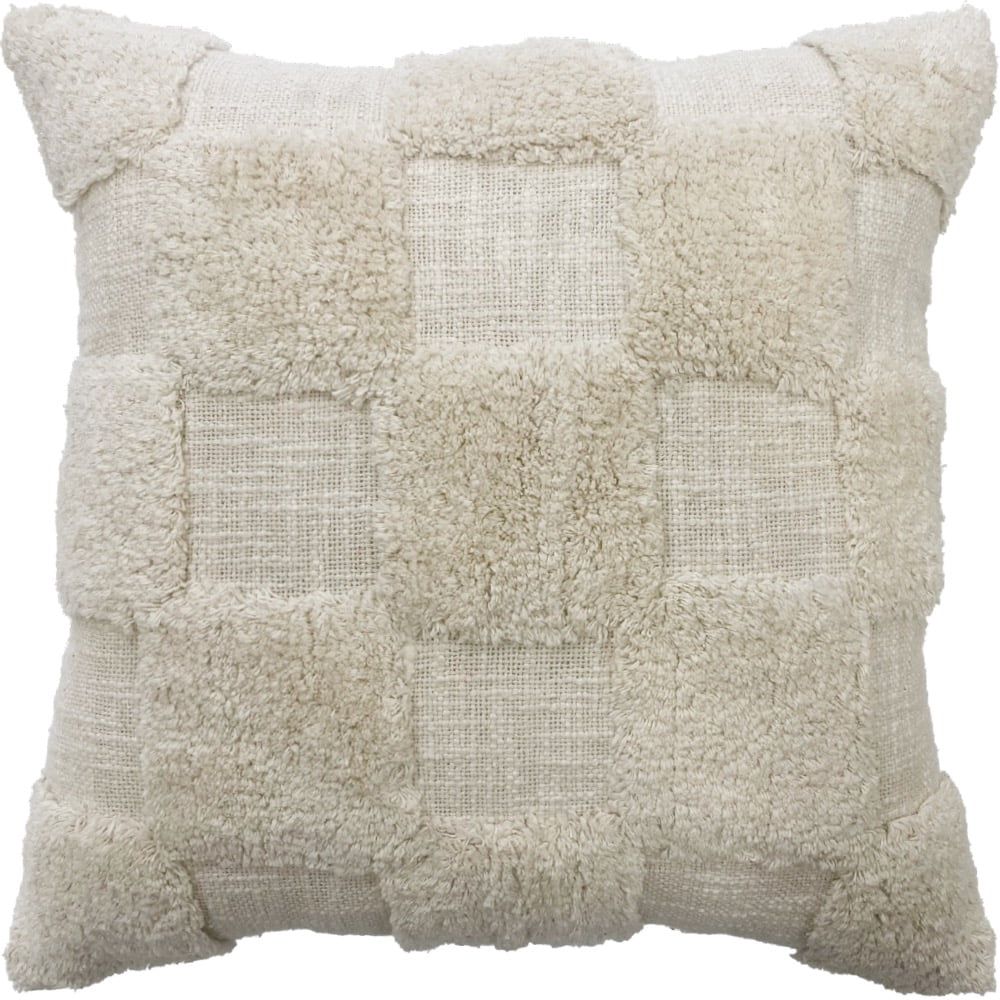 Mainstays Housse de coussin décoratif – Hazel Taupe, coussin décoratif texturé
