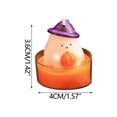 thumbnail image 3 of Limited Edition Ghost Aroma Tea Light Candles Gift Set for Girlfriends, Halloween Birthday Present, Small Festive Scented Wax, 3 of 5