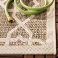thumbnail image 4 of Safavieh Courtyard Brown Indoor Outdoor Rug - Runner 2'3" x 12', 4 of 4