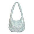 thumbnail image 1 of Women Commute Bag Colorful Quilted Designer Lady Handbags Fashion Hobo Hand Bags, 1 of 9