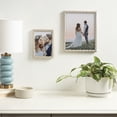 thumbnail image 2 of DesignOvation Saltana 8" x 10" Braided Silver Tabletop Picture Frame, 2 of 8