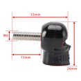 thumbnail image 2 of 4x Motorcycle Bike Plastic Black Skull License Plate Bolt On Screw On Frame Nut, 2 of 11