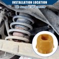 thumbnail image 2 of No.4F0199339 Suspension Strut Bumper Bump Stop for Audi A6 Rear Strut Mount Rubber Bumper Buffer, 2 of 7