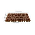 thumbnail image 4 of Fondant Molds Baking Lovely 26 English Letters Embossed Mould Cake Decorating Tools Crafting Candy Casting Die Chocolate Dessert Transparent, 4 of 6