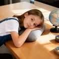 thumbnail image 5 of Ergonomic Memory Foam Pillow for Desk Rest Support and Travel Comfort Nap, 5 of 5