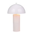 thumbnail image 2 of Sagebrook Home 50084-02 METAL 22" DOME TABLE LAMP, WHITE, 2 of 3
