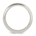 thumbnail image 2 of 925 Sterling Silver 6mm Polished Fancy Size 7.5 Band Ring, 2 of 4