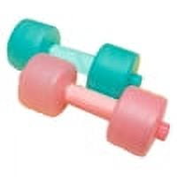 Hi,Fancy Water Filled Dumbbell Fitness Adjustable Barbell Double Layer Muscle Home Gym Bottle Women Men for Travel Outdoor Camping 2 Pcs