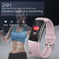 thumbnail image 3 of APPIE Fitness Tracker Watch,Activity Tracker Health Exercise Watch w/Heart Rate Monitor Waterproof IP68 Smart Fitness Band with Sleep Monitor, Step Counter Pedometer Watch for Adults Kids (Pink), 3 of 8