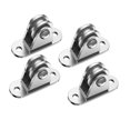 thumbnail image 3 of Rongfmy Pulley Block Fixed Pulley for Clothesline DIY Projects Rope Cable Cord Guide 4 Pack, 3 of 9