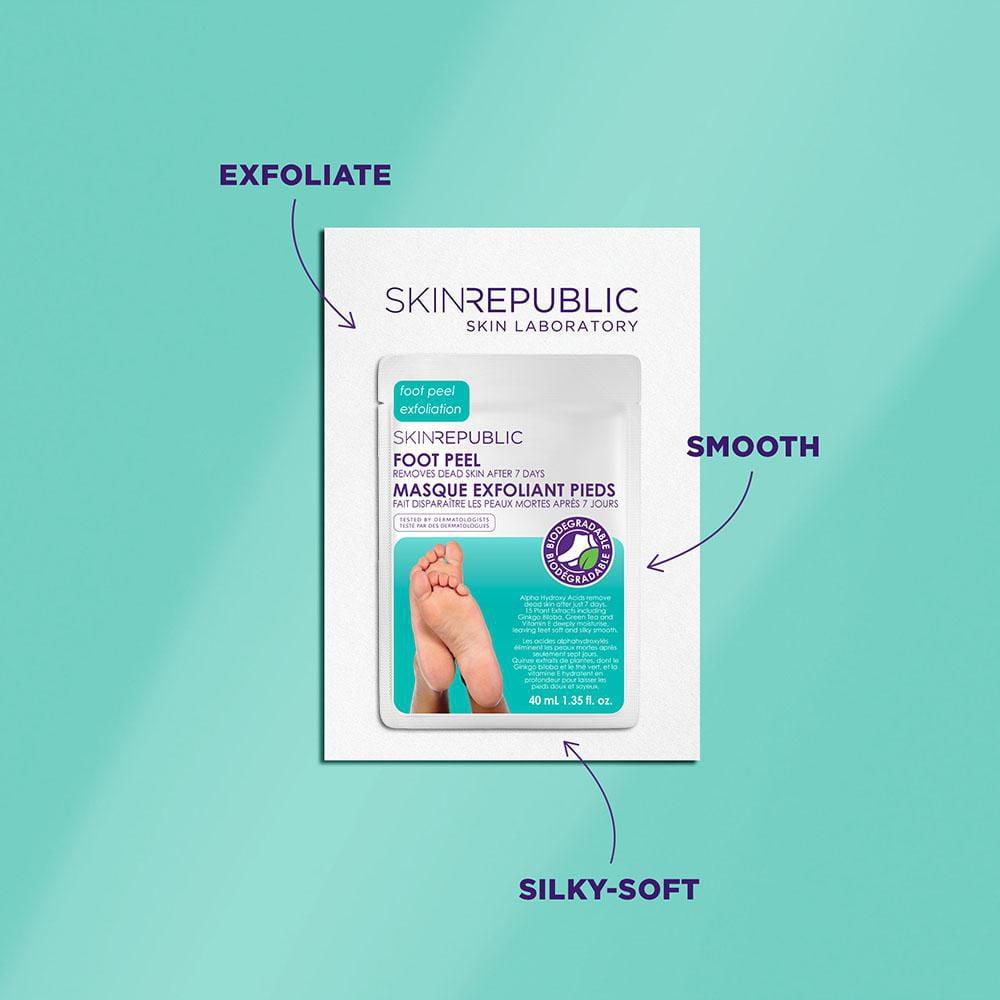 Skin Republic Masque Exfoliant Pieds