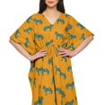 thumbnail image 4 of Moomaya Caftan pour Femmes, Tenue de Détente de Vacances, Robe Maxi, Robe Africaine pour Femmes - 4TG-5TG, 4 of 6
