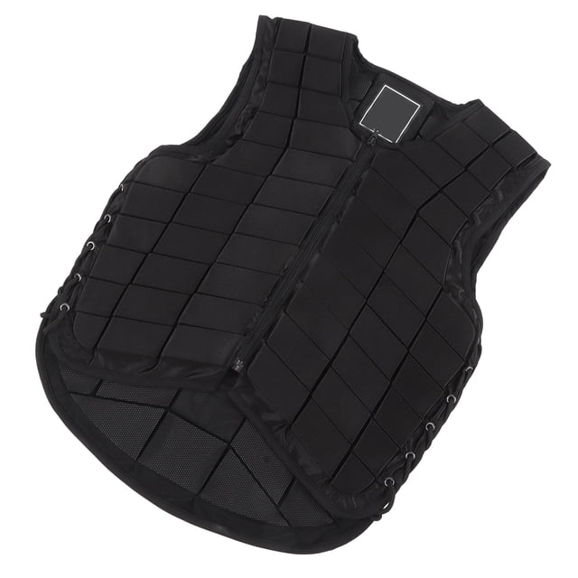 Equestrian Protective Vest, Comfortable To Wear Equestrian Vest Durable And Sturdy With Extended Padding For Unisex For Adults Boys Girls Children XL