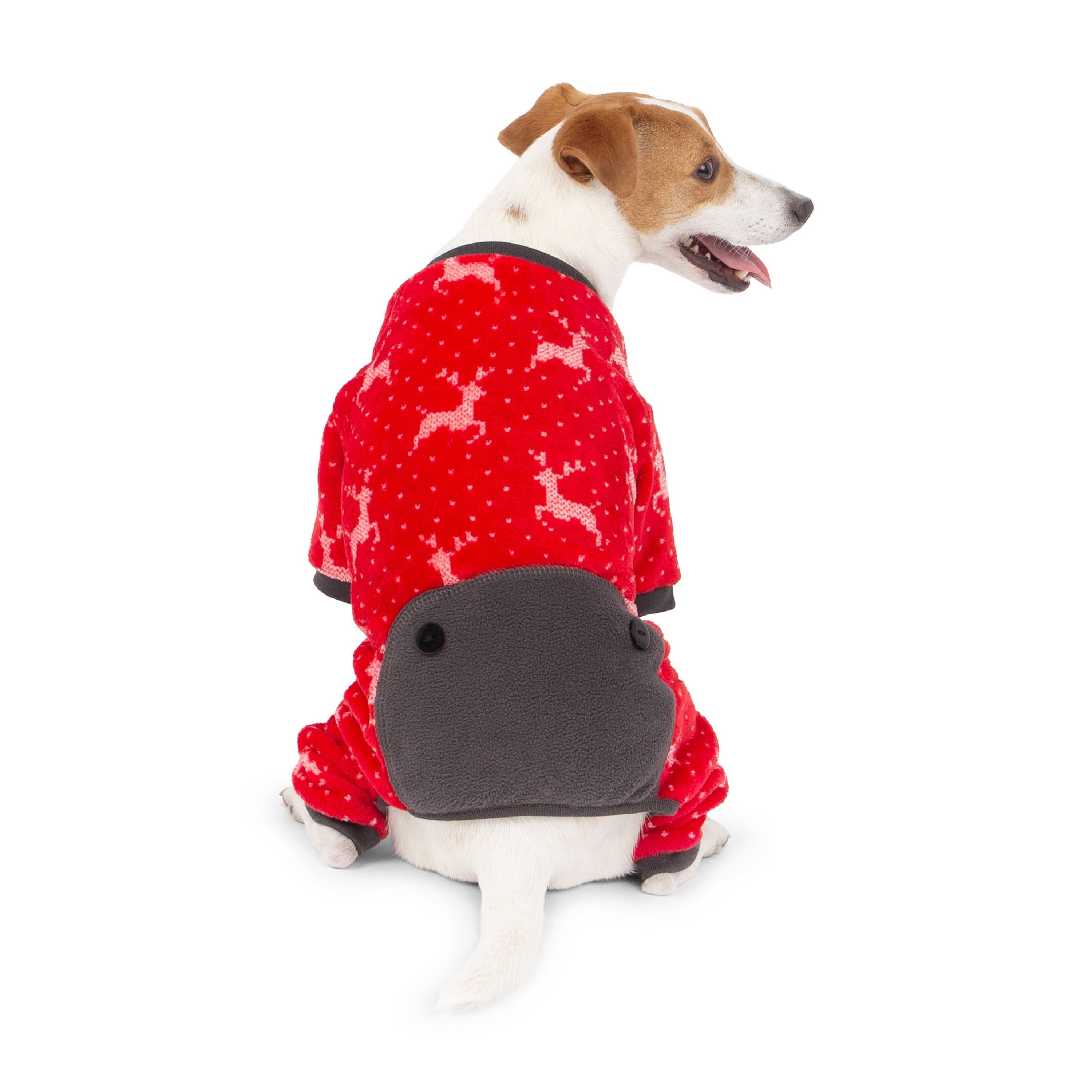 One Paw, Pyjama Renne de Fête, Pyjama pour chien, Tissu super doux, pour Chien