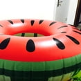 thumbnail image 3 of 75Cm Inflatable Swimming Ring Watermelon Pool Float Swim Tube For Adult Children, 3 of 6