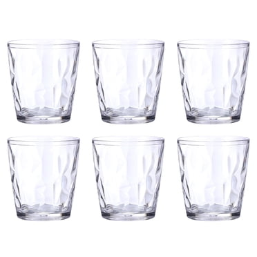 Unique Bargains 10oz Acrylic Drinking Glasses, 6Pack Plastic Reusable Tumblers Drinkware for Home Outdoors, Transparent