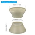 thumbnail image 2 of Unique Bargains 12' to 8' Duct Reducer Connector Ventilation Tube Increaser Adapter Beige 2 Pack, 2 of 5