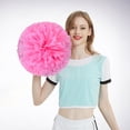 thumbnail image 2 of Binwennn Event Chairs for outside Event Horizon Event Wristbands 100 Count Cheerleading Handheld Colorful Flowers Sports Activities Performance Cheering Supplies Round Colorful Lightweight Four Finger, 2 of 4