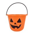 thumbnail image 1 of Seau de friandises orange d'Halloween, 1 of 3